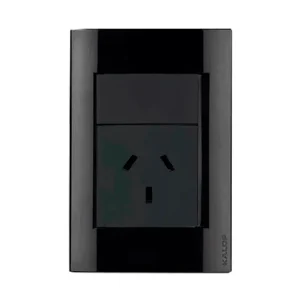 Llave Armada 1 Toma 20A Negro Civil Kalop