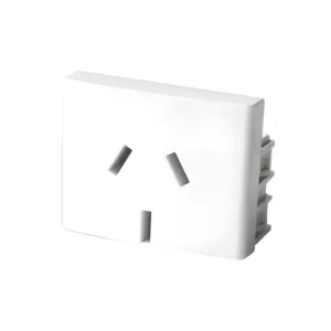 Modulo Toma 10A 1 y 1/2 Modulo Blanco Kalop