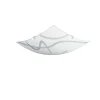 Plafon Trento 2 Luces 30x30cm Blanco
