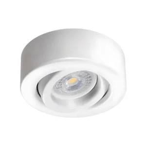 Semiembutido Redondo Blanco GU10