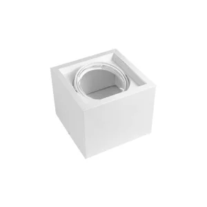 Spot Aplicar Cardanico BOX Blanco 1 Luz AR111