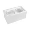 Spot Aplicar Cardanico BOX Blanco 2 Luces AR111